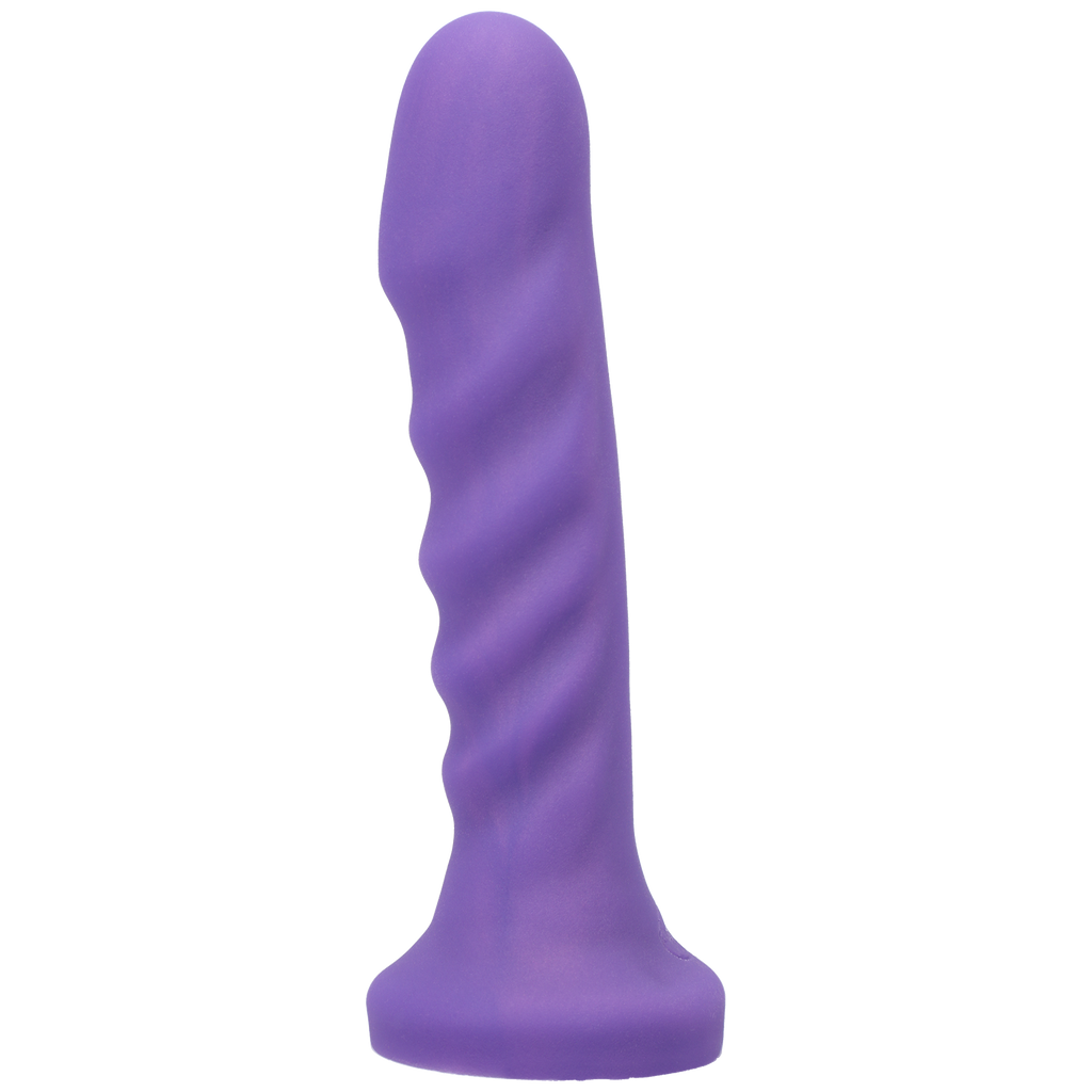Tantus Silicone Echo Silicone Vibrator Midnight Purple for ultimate pleasure, buy sex toys online Idaho.