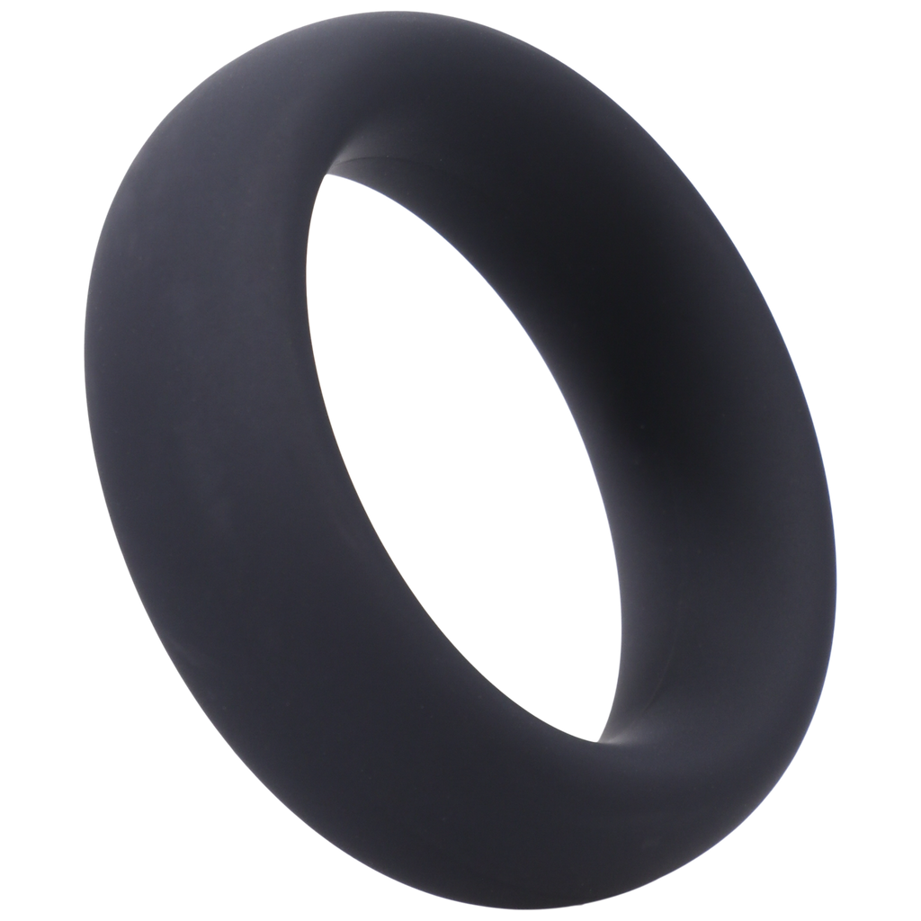 Cock Ring Advanced 1 3/4 inches Black for enhanced pleasure.