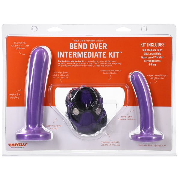Bend Over Intermediate Kit - Lavender for pleasure, dildos, vibrators, and toys, available at Idaho's top sex shop.