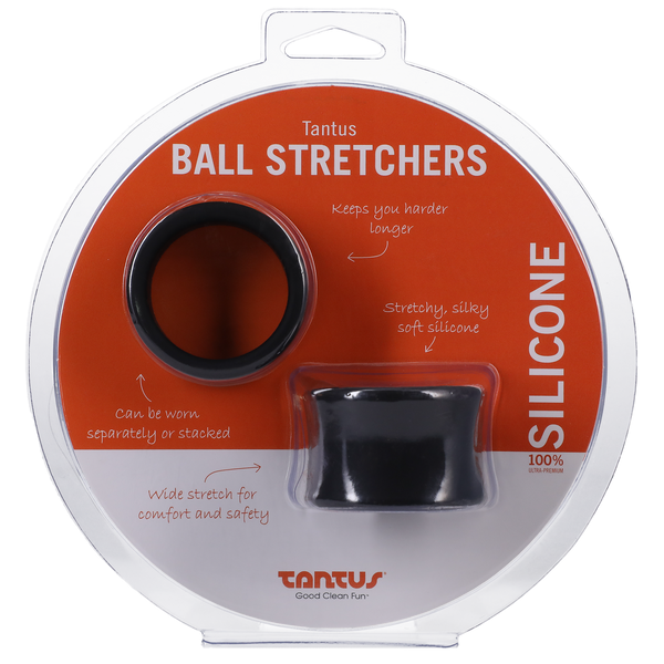 Ball Stretcher Kit Black for pleasure in Idaho's sex shop