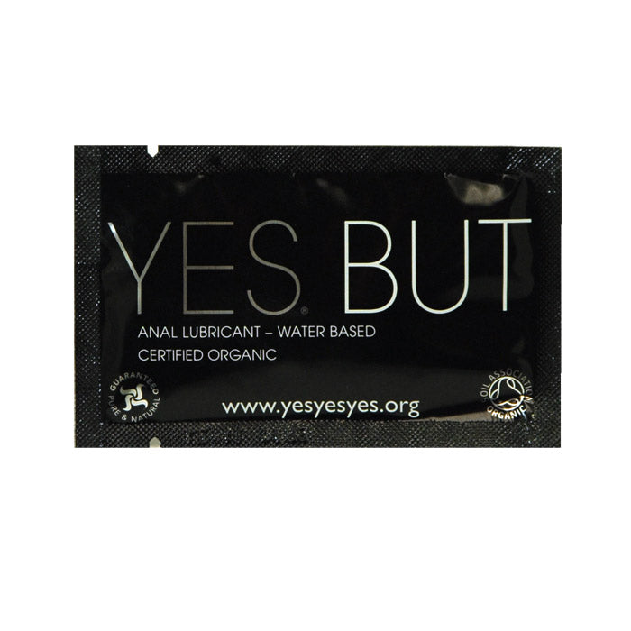 BUT Anal Lubricant 7ml Sachet, a water-based anal lubricant enhancing pleasure for sex toys and sexual wellness.