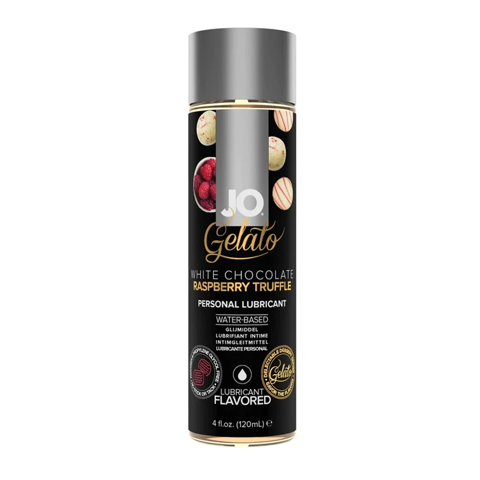 JO Gelato White Chocolate Raspberry Truffle 1oz personal lubricant for intimacy toys Idaho