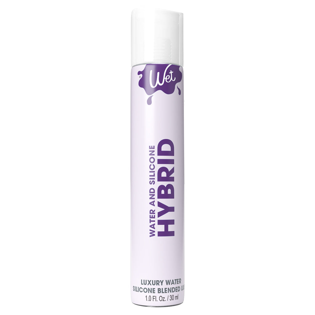 Hybrid 1 Fl. Oz. / 30 ml. personal lubricant for enhanced sexual health and pleasure, ideal for sex toys and intimate wellness.