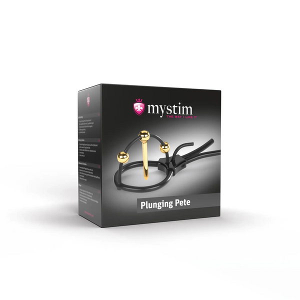 Mystim Plunging Pete - Corona Strap with Urethral Sound for pleasure toys Idaho