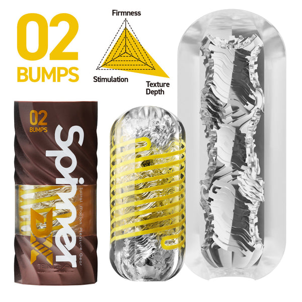 SPINNER DX 02 BUMPS - premium sex toy with unique spinning bumps for enhanced stimulation and pleasure.