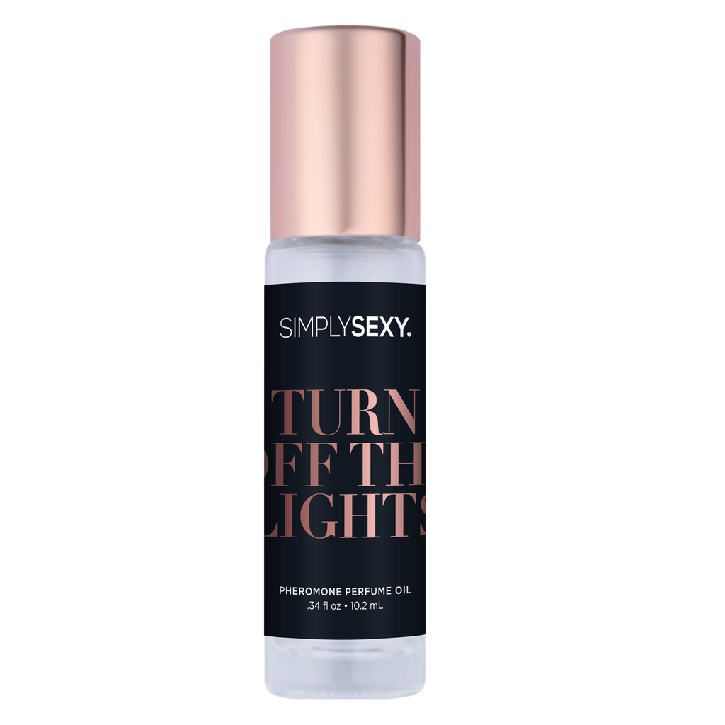 SIMPLY SEXY PHEROMONE PERFUME OIL ROLL-ON - TURN OFF THE LIGHTS - 0.34 floz | 10.2mL for couples and sexual wellness.