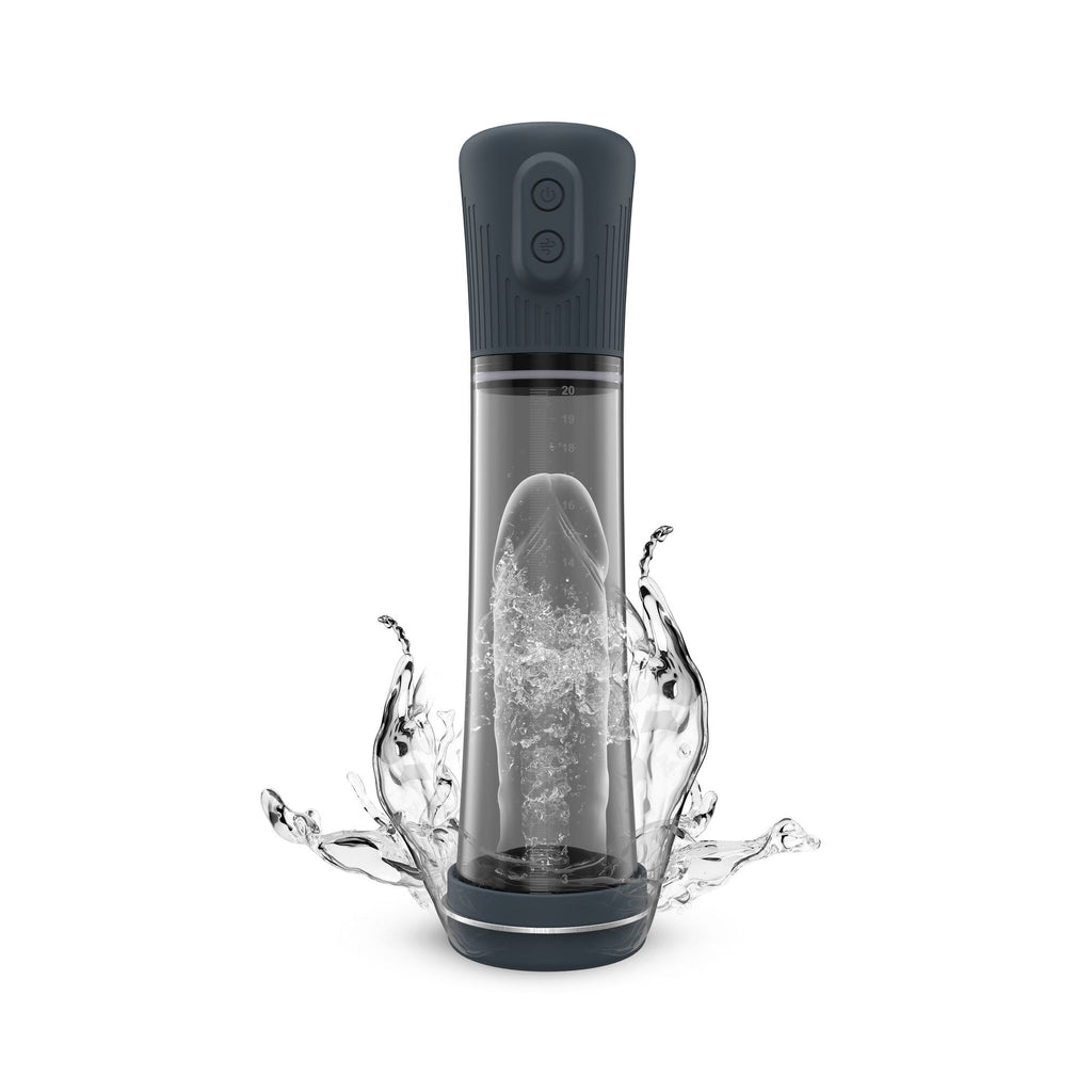 Hydro Pump water and air penis pump for enhanced pleasure