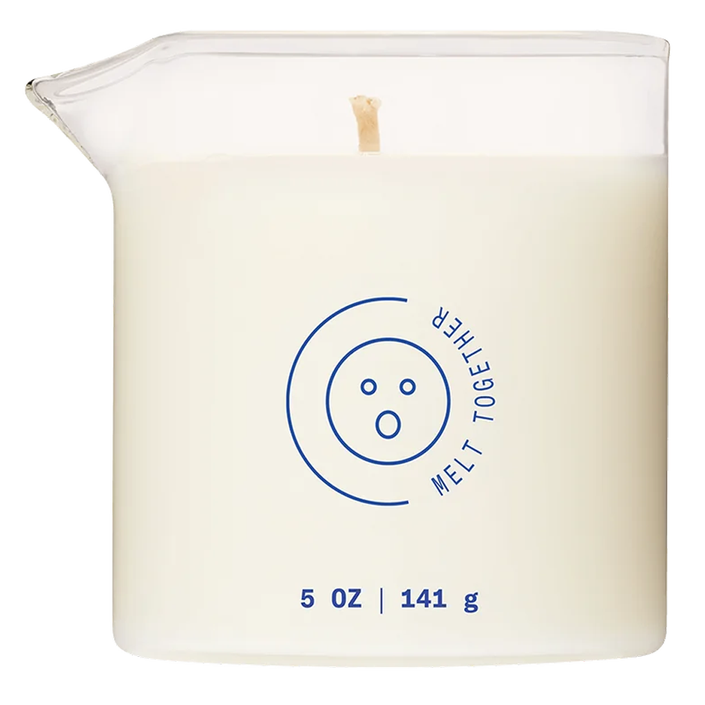 Massage Oil Candle Melt Together for relaxation and intimacy