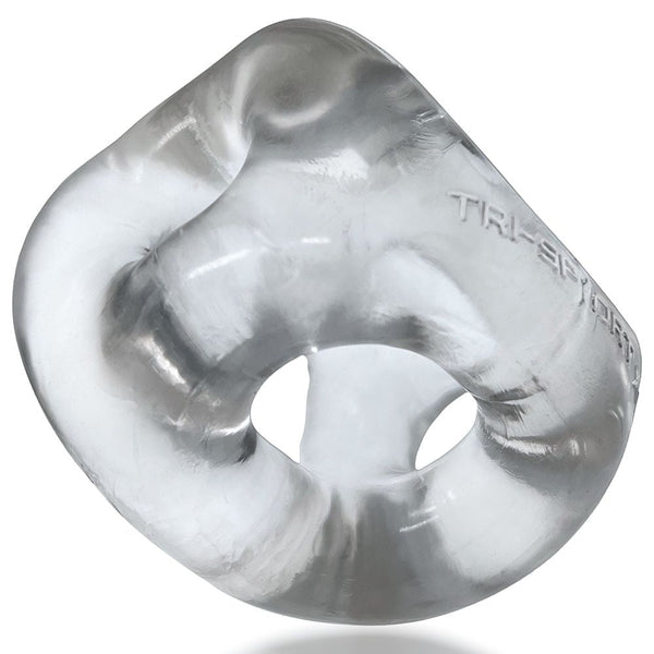TRI-SPORT XL thicker 3-ring cocksling CLEAR, premium sex toys for men, adult toys for pleasure, discreet delivery sex toys.