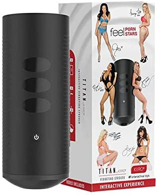 Titan Pornstars Experience male stroker vibrator sex toy