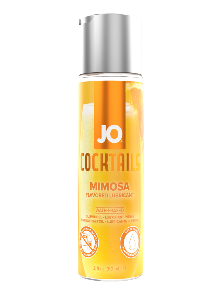 JO Cocktails Mimosa flavored lube for intimate moments