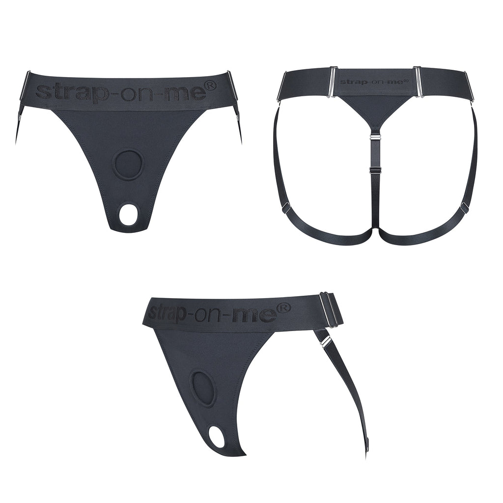 Harness Lingerie Unique - One Size - Grey for sex toys Idaho