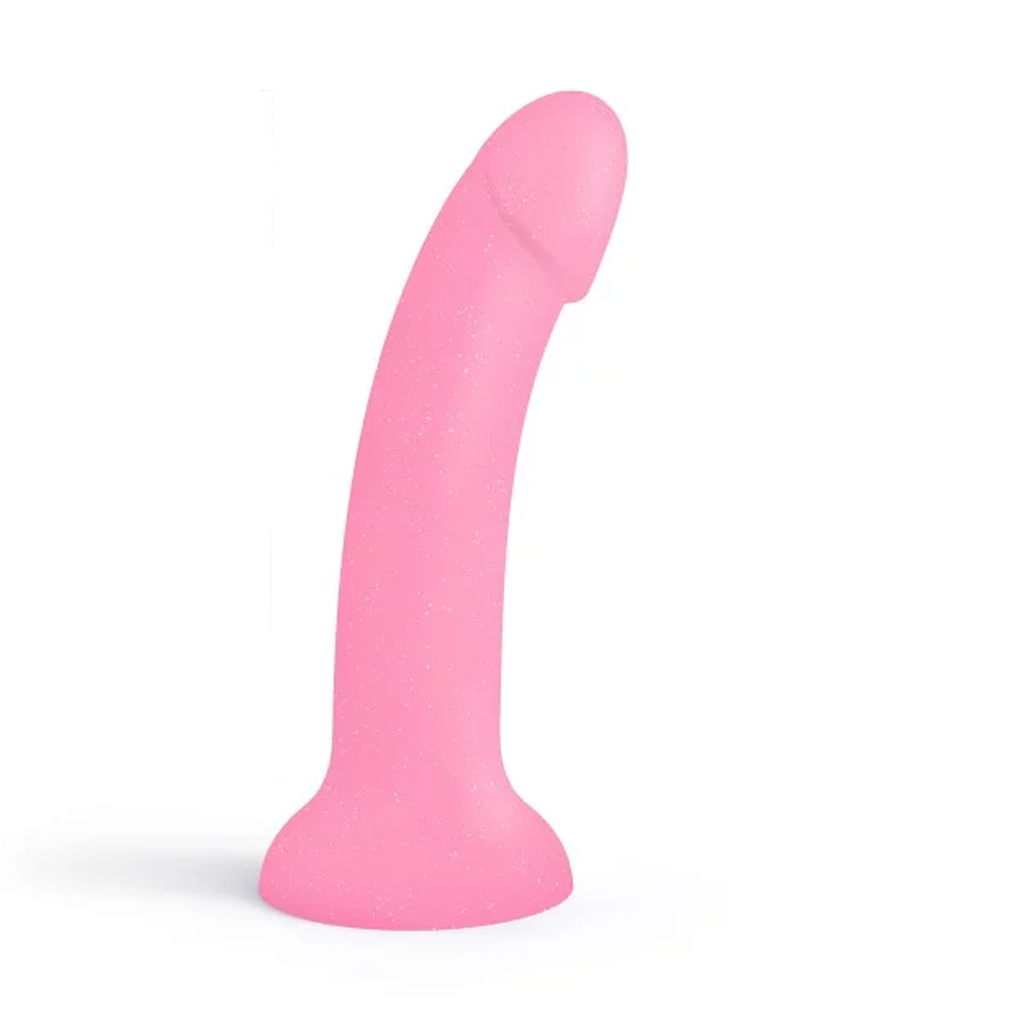 DILDOLLS - GLITZY, vibrant pink dildo, premium sex toys Idaho, adult toys Idaho, best sex toys Idaho.