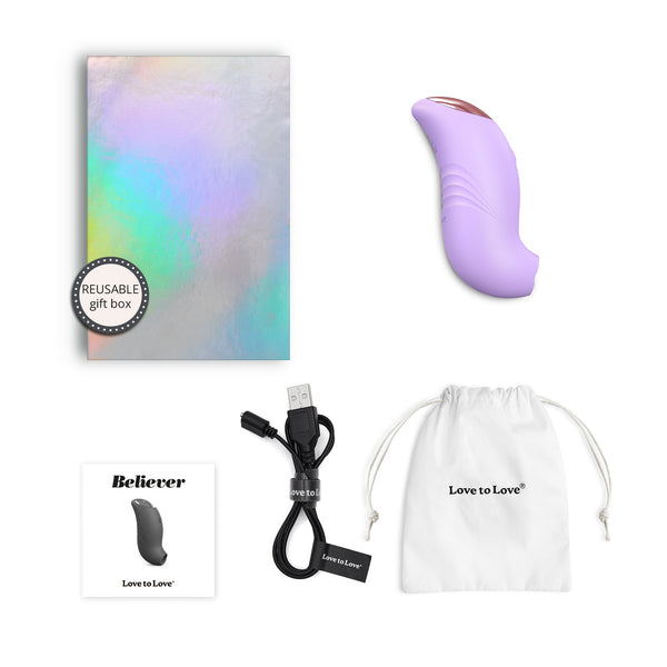 BELIEVER - VIVA MAUVE - premium sex toys Idaho for couples and solo.