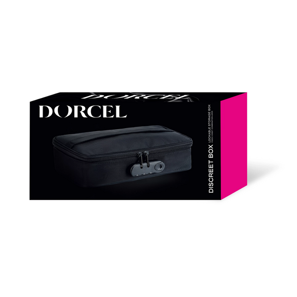 DISCREET BOX BLACK for storing sex toys and passion accessories safely and privately.