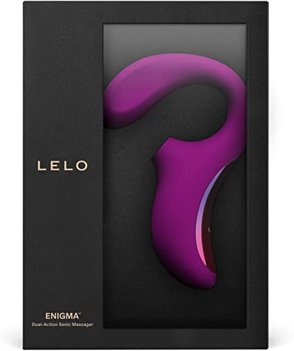 ENIGMA CRUISE Deep Rose dual-action sonic massager in box