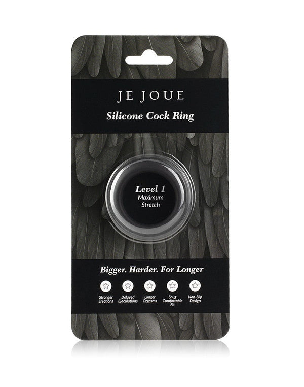 Black Silicone C-Ring - Maximum Stretch packaging in Idaho