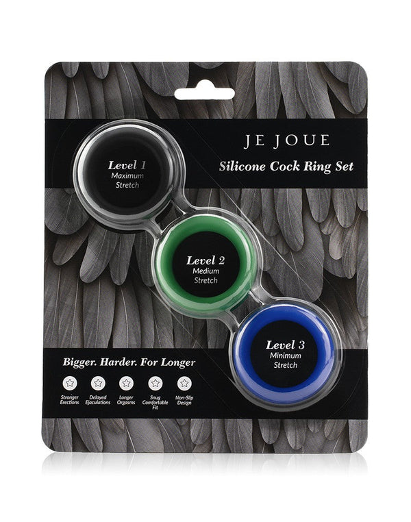 3 Pack Silicone C-rings for men | Best sex toys Idaho