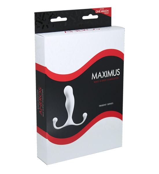 MAXIMUS TRIDENT packaging for male sex toys Idaho