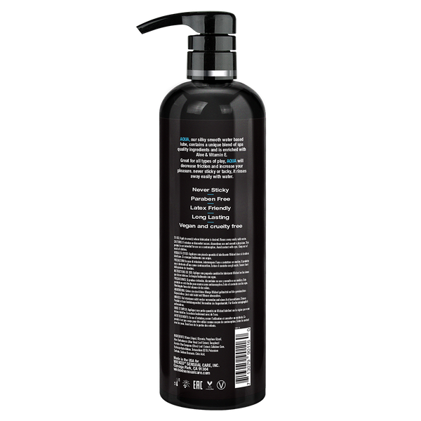 Aqua 16oz personal lubricant bottle, sex toys Idaho