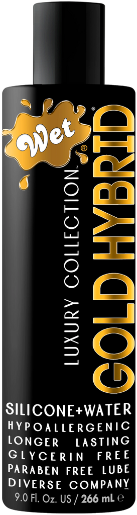 Gold Hybrid Silicone & Water Based 9oz for pleasure toys Idaho