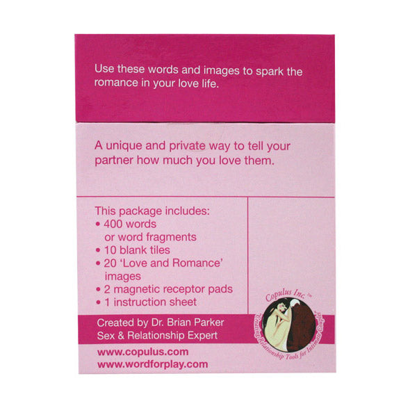 Word for Play - Love and Romance adult product details