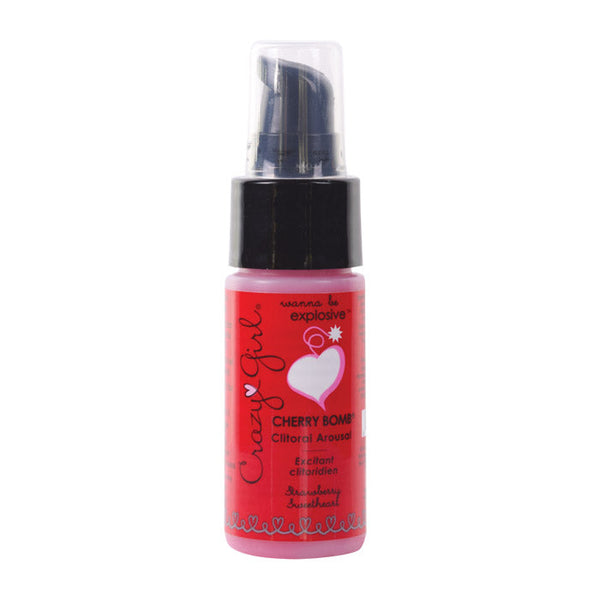 Crazy Girl Sex Bomb Arousal Gel - Strawberry for intimacy