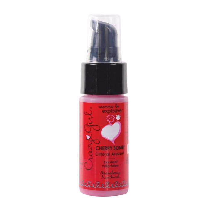 Crazy Girl Sex Bomb Arousal Gel - Strawberry for clitoral pleasure