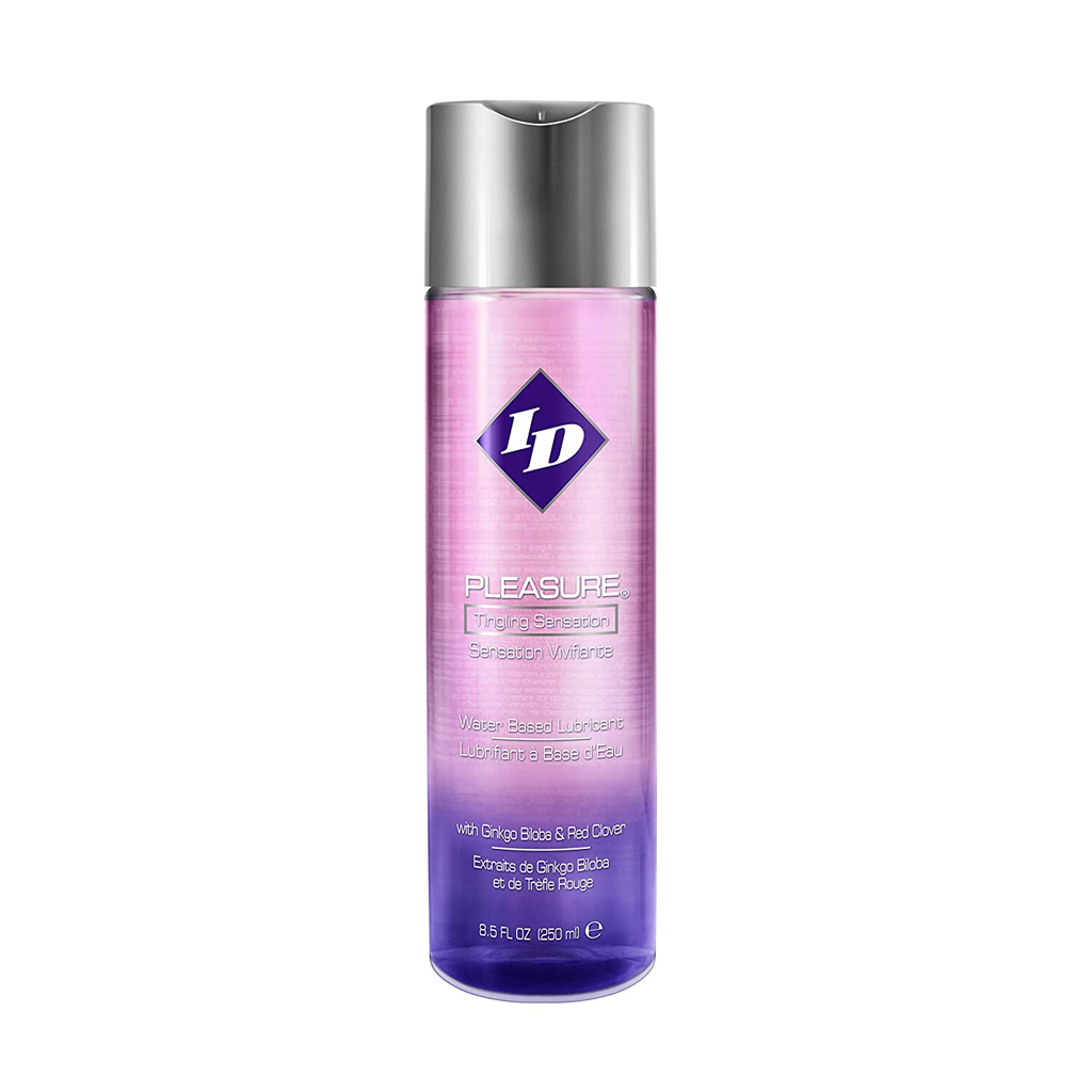 ID PLEASURE 8.5 FL OZ (230ML) water-based lubricant bottle