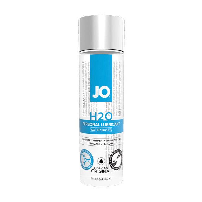 JO H20 Lubricant 8oz for intimate wellness, ideal for sex toys, adult toys, and couples sex toys in a discreet delivery.