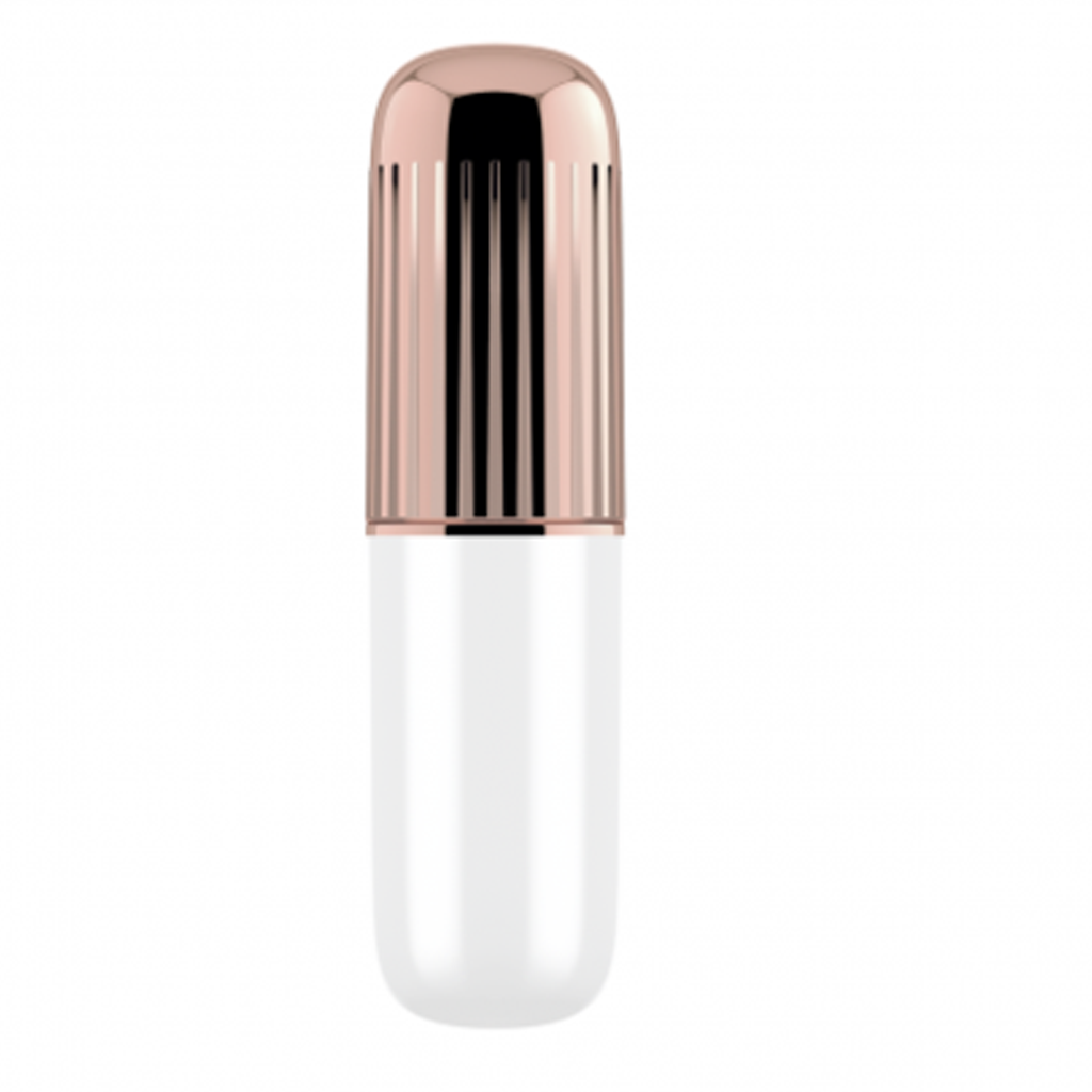 Secret Affair - White/Bronze vibrating tip sex toy for targeted stimulation and discreet travel.