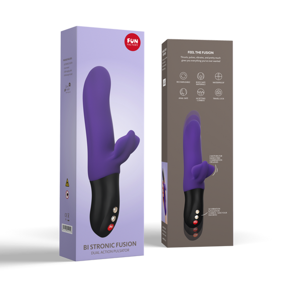 BI STRONIC FUSION dual-action pulsator for pleasure toys Idaho