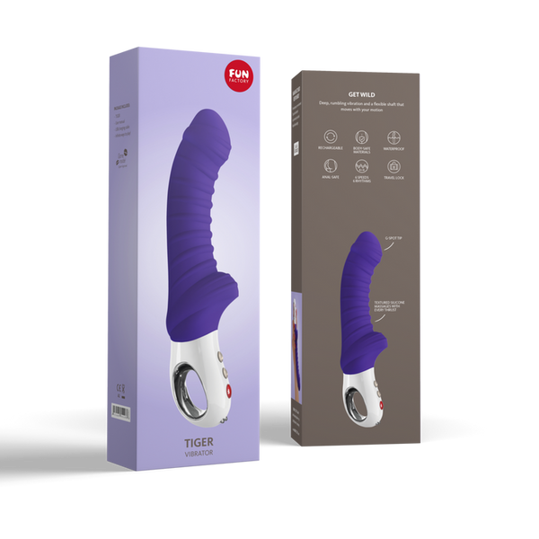 FUN FACTORY TIGER vibrator packaging for adult toys Idaho