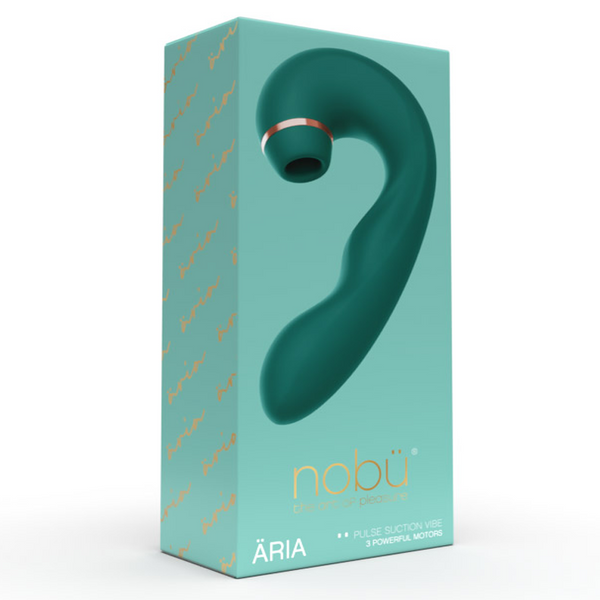 ARIA - EMERALD sex toy packaging from Nobü Essentials