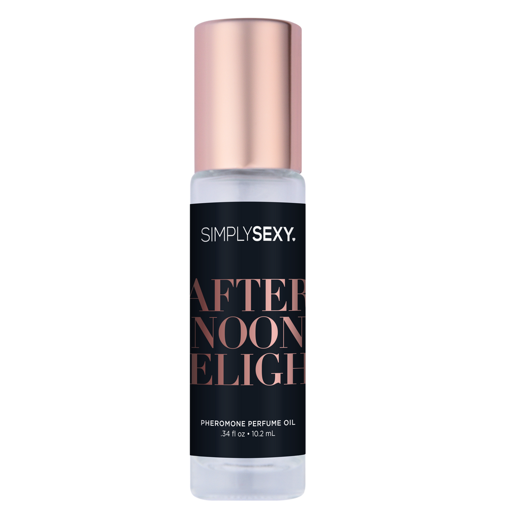 SIMPLY SEXY PHEROMONE PERFUME OIL ROLL-ON - AFTERNOON DELIGHT - 0.34 floz | 10.2mL bottle for intimate allure.