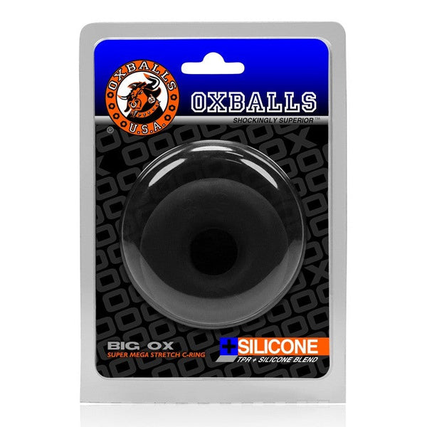 BIG OX, cockring - BLACK ICE. Premium male sex toy Idaho.