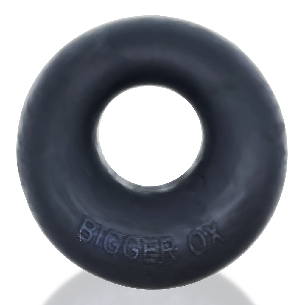 BIGGER OX, thicker bulge maker super mega-stretch cockring - BLACK ICE for pleasure toys Idaho