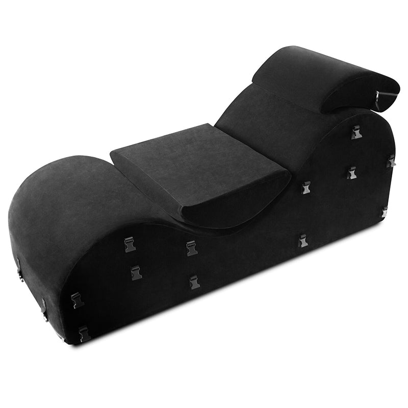 Black Label Esse Black Microfiber W/Cuffs for ultimate pleasure