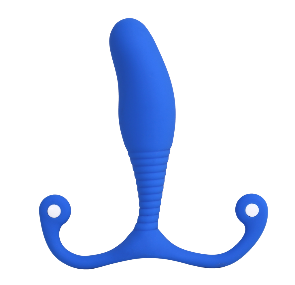 BLUE MGX SYN TRIDENT - premium prostate massager for men's sexual health and pleasure.