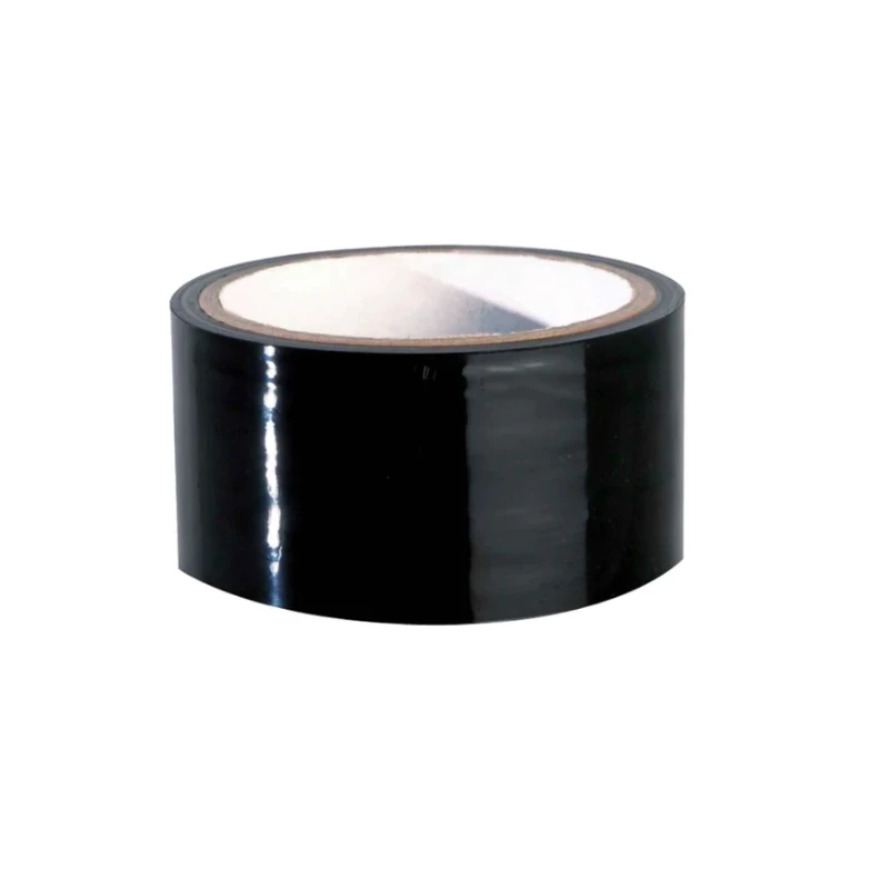 BOND MY DESIRE - BONDAGE TAPE BLACK for creative bondage, adult toys, and pleasure toys. Non-adhesive, 15 meter roll.