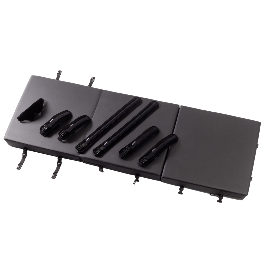 Bondi Board XL  w/Cuffs with restraint attachment points for enhanced pleasure and bondage experience.