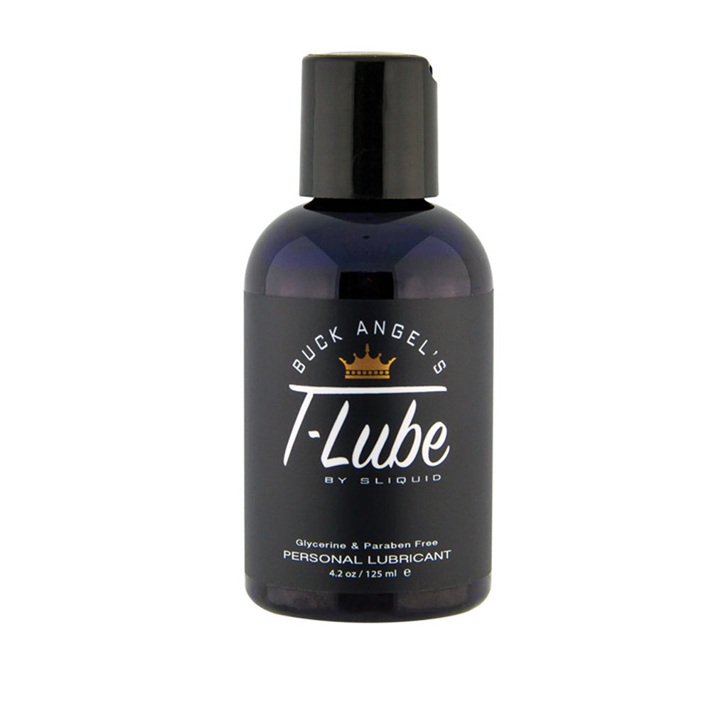 Buck Angel’s T-Lube 4.2oz personal lubricant bottle for intimacy toys Idaho.