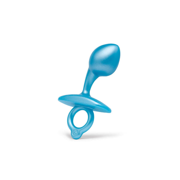 BULB PLUG ideal for anal play, a silicone prostate massager for beginners and intermediate users in vibrant blue.