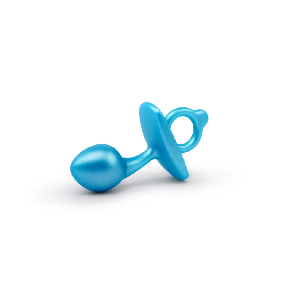 BULB PLUG in blue silicone, ideal for beginners and intermediate anal play, a perfect choice for pleasure toys.