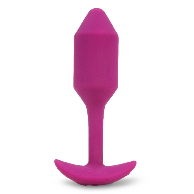 VIBRATING SNUG PLUG 2 | ROSE for anal play and pleasure