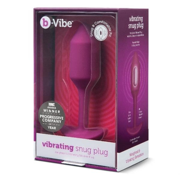 VIBRATING SNUG PLUG 2 | ROSE in packaging, adult toys Idaho
