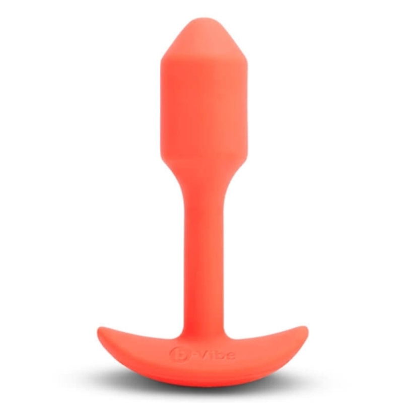 VIBRATING SNUG PLUG | S | ORANGE for anal pleasure toys Idaho