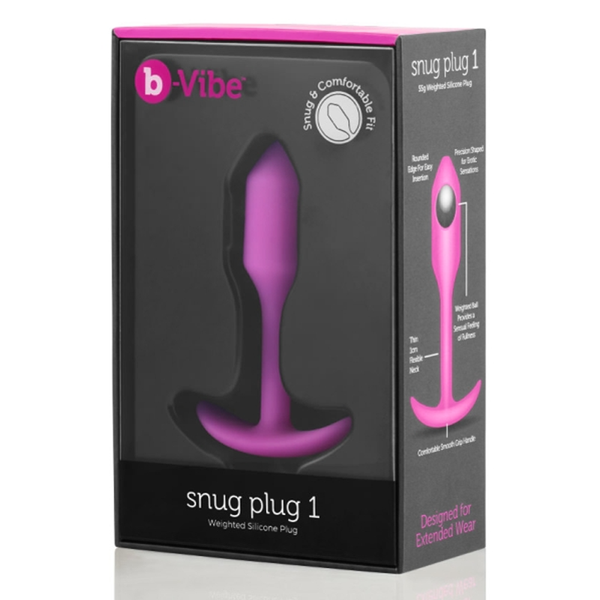 SNUG PLUG 1 | FUCHSIA - premium anal toy for beginners, sex shop Idaho.
