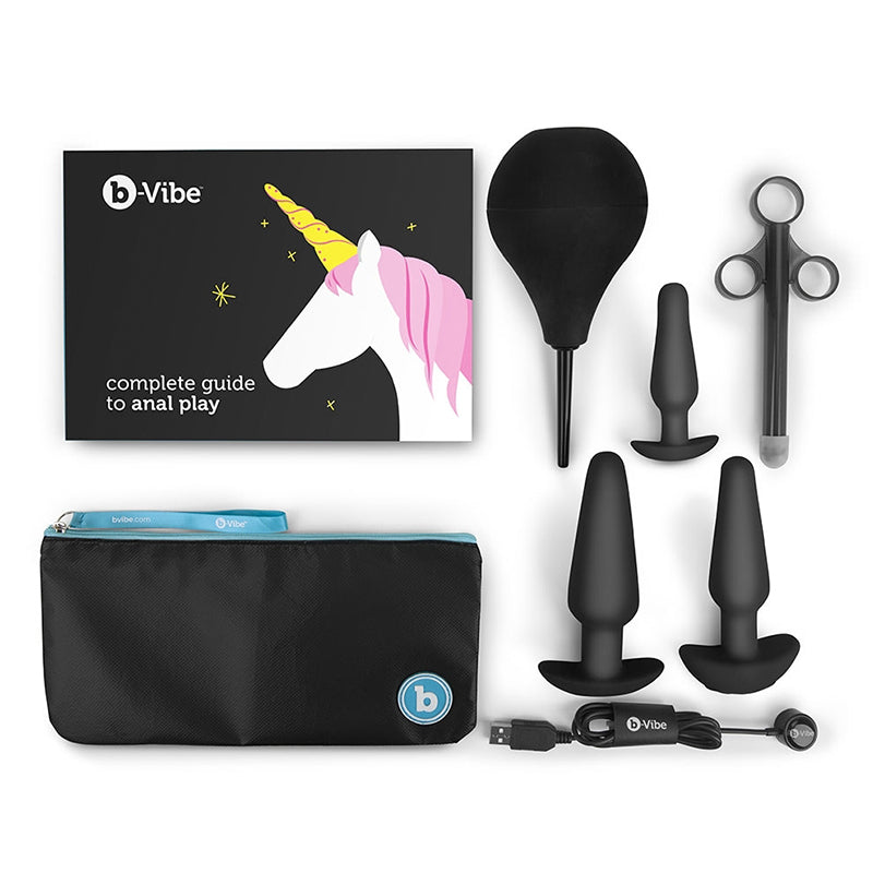 ANAL EDUCATION SET | BLACK - b-Vibe anal training kit, sex toys Idaho