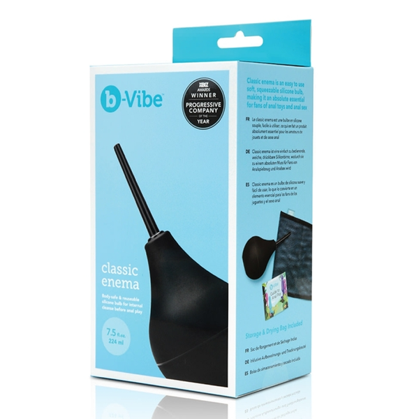 CLASSIC ENEMA BULB SET for a body-safe internal cleanse before anal play and enhanced sexual wellness.